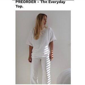 Nicole Purdy Linen Top Size XL